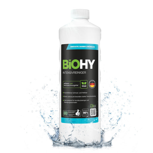 BiOHY Intensivreiniger 1 Liter – Kraftkonzentrat für Kunststoff, Metall, Motor und Felgen