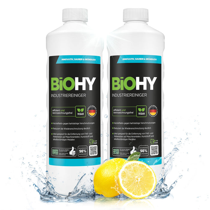 BiOHY Industriereiniger – Anwendung in Werkstatt und Industrie