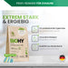 BiOHY All-in-One Spülmaschinen Tabs – Infografik: extrem stark und ergiebig, Qualität aus Deutschland