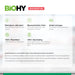 BiOHY All-in-One Spülmaschinentabs – Verpackungsdetail mit Gebindegröße