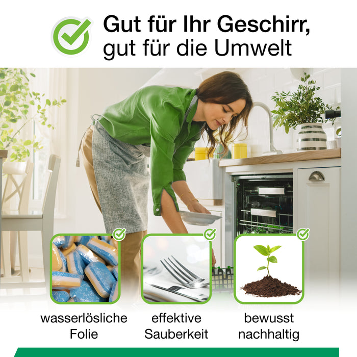 BiOHY Spülmaschinentabs – 99% phosphatfrei, vegan und Made in Germany