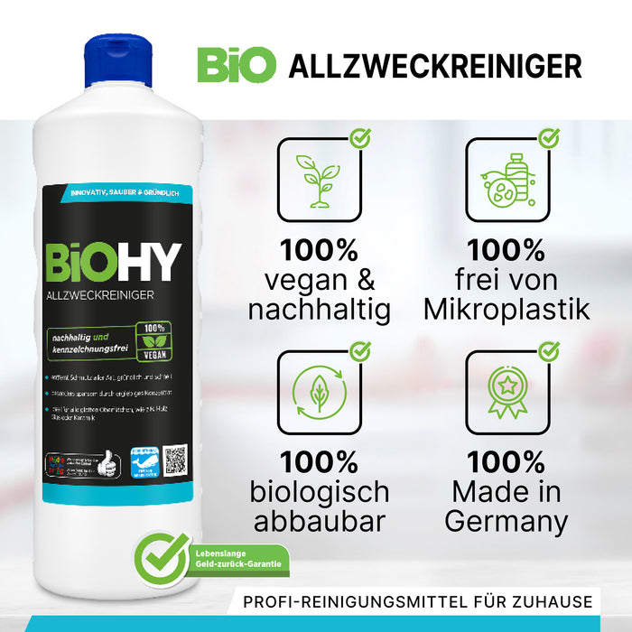 BiOHY Allzweckreiniger 10 Liter Kanister – Draufsicht