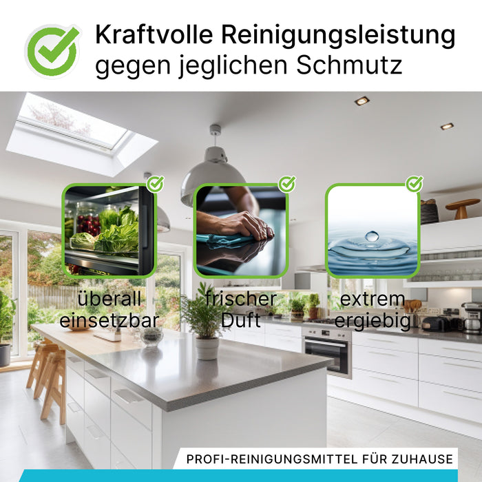 BiOHY Allzweckreiniger 10L (B2B) – Anwendungsbeispiel Küche