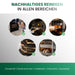 Infografik: Anwendungsbereiche des BiOHY Backofenreinigers – Backofen, Backblech, Grillrost und Herdplatte