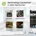 Infografik: Produktvorteile des BiOHY Backofenreinigers 10L – hochergiebiges Konzentrat, vegan, Made in Germany