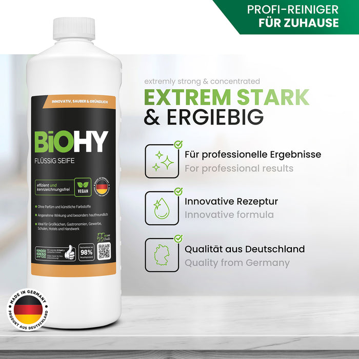 BiOHY Flüssig Seife – Produktvorteile & Dosierung im Überblick