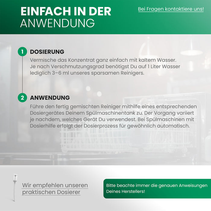 Infografik: phosphatfreie Rezeptur des BiOHY Geschirrreinigers