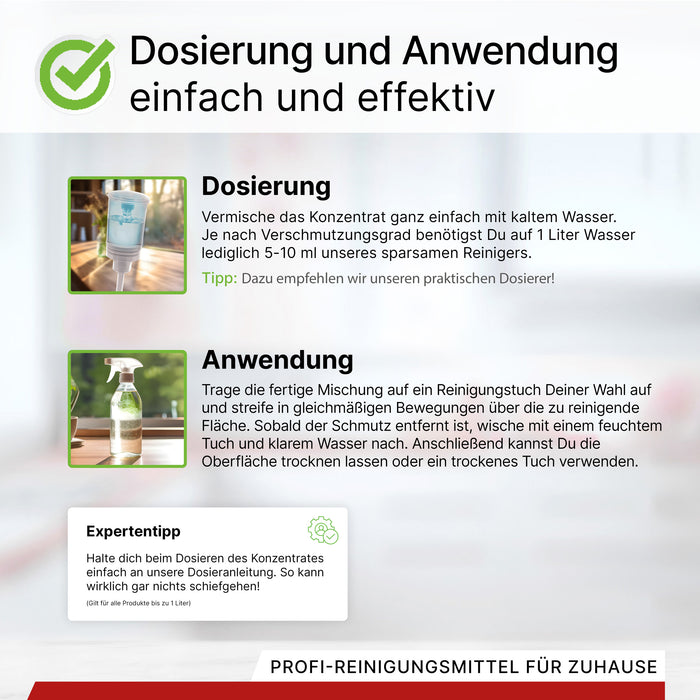 BiOHY Glaskeramik Kochfeldreiniger 10 Liter Kanister – Ansicht mit Ausgießer