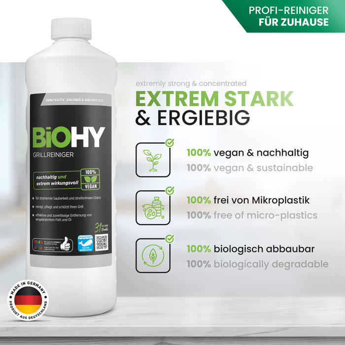 BiOHY Grillreiniger 10 Liter Kanister – Transportansicht des Großgebindes