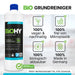 BiOHY Grundreiniger 10 Liter – Infografik mit Produktübersicht des ergiebigen Konzentrats