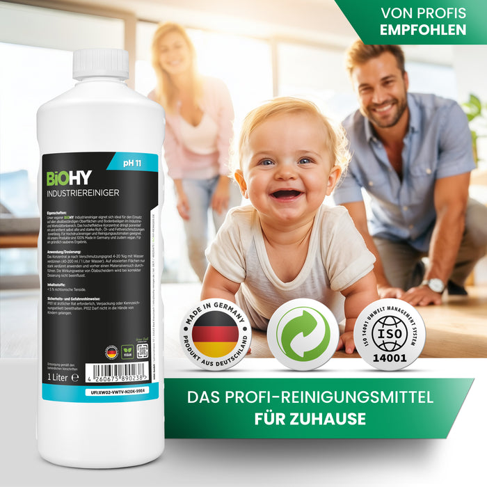 BiOHY Industriereiniger – vegan & Made in Germany (Gebindegröße)