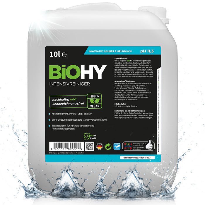 BiOHY Intensivreiniger 10L (B2B) – Gesamtübersicht der Produktfamilie