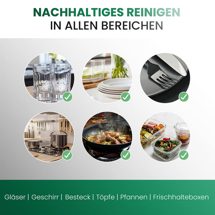 BiOHY Spülmittel fettlösend & hautfreundlich für Handabwasch