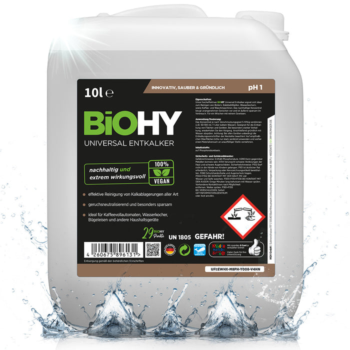 BiOHY Universal Entkalker 10 Liter Kanister – weitere Produktabbildung