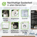 BiOHY Universal Entkalker 10L (B2B) – Produktinfografik zu Dosierung und Ergiebigkeit