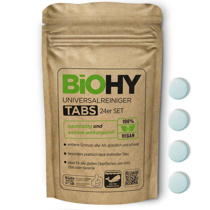 BiOHY Universalreiniger Tabs – 24er-Packung, weitere Ansicht
