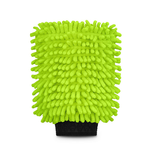 BiOHY Waschhandschuh Auto aus Premium-Chenille-Mikrofaser – Frontansicht