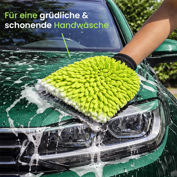 BiOHY Waschhandschuh Auto Mikrofaser Chenille – Produktabbildung, Ansicht 5