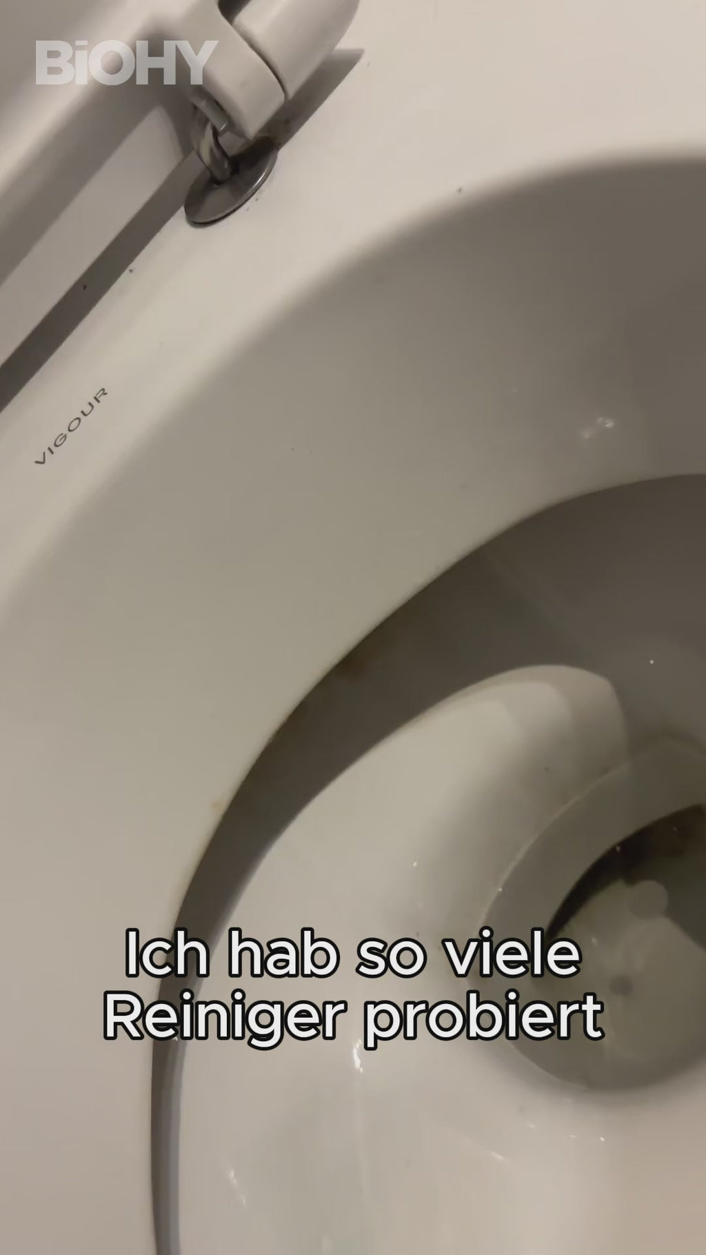 Video: BiOHY WC-Schwan – gebogener Hals bringt das Gel direkt unter den WC-Rand