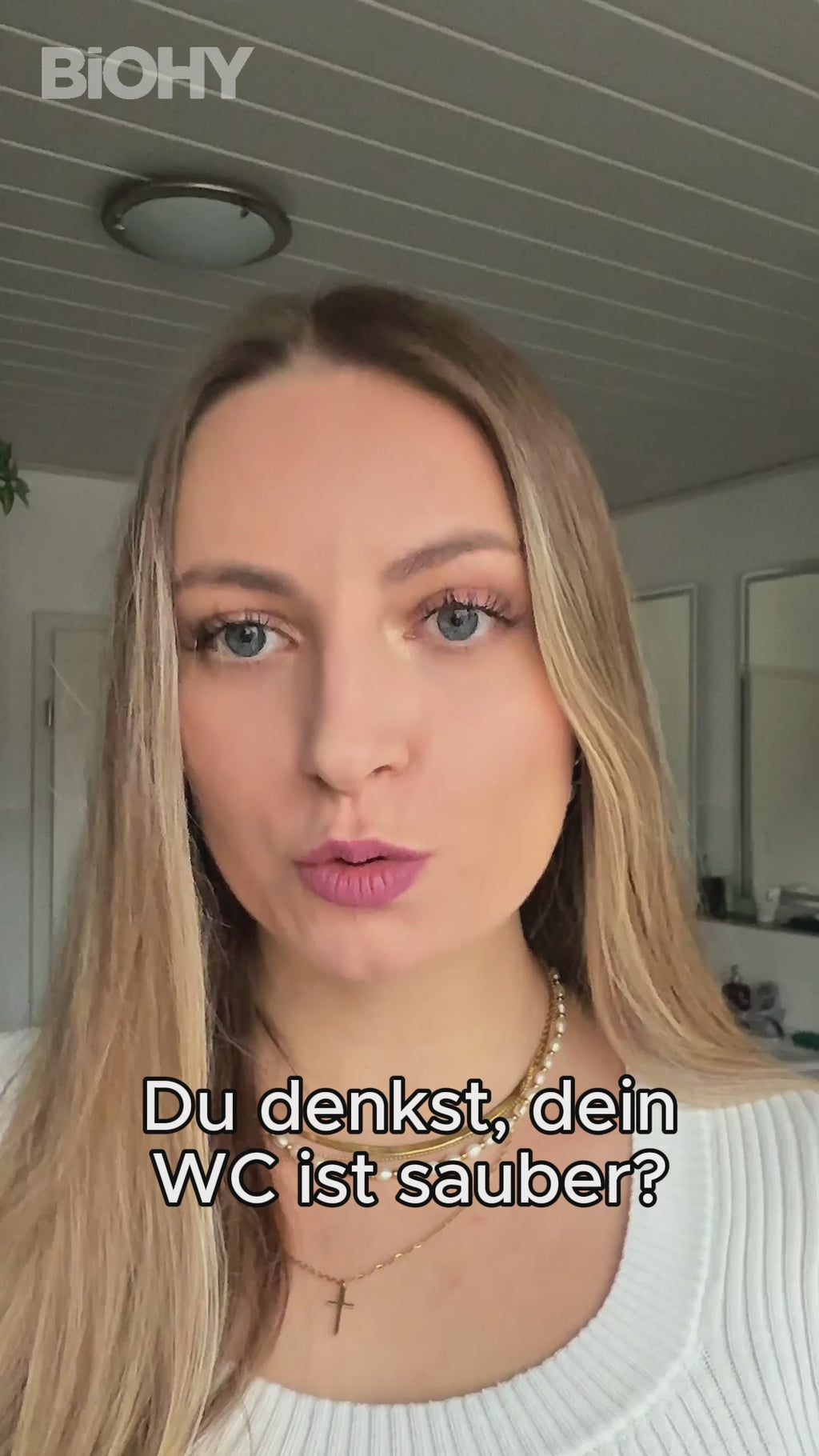 Video: BiOHY WC-Reiniger Gel – haftet unter dem WC-Rand und löst Urinstein