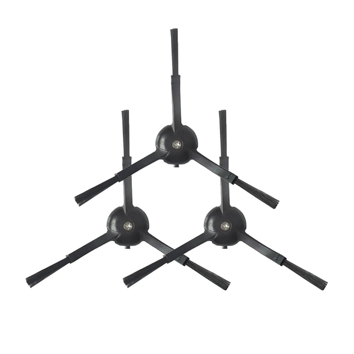 BiOHY Seitenbürste für Roborock S5 und S6 – 3er-Set Ersatzbürsten in Schwarz