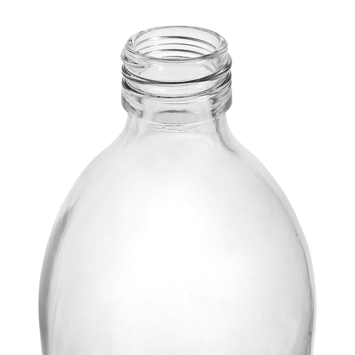 Glas Sprühflasche 500 ml – Nahaufnahme des Standardgewindes zum Aufschrauben