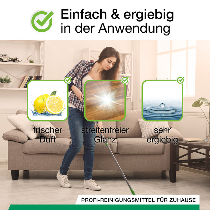 BiOHY Bodenreiniger 10 Liter Kanister – Seitenansicht