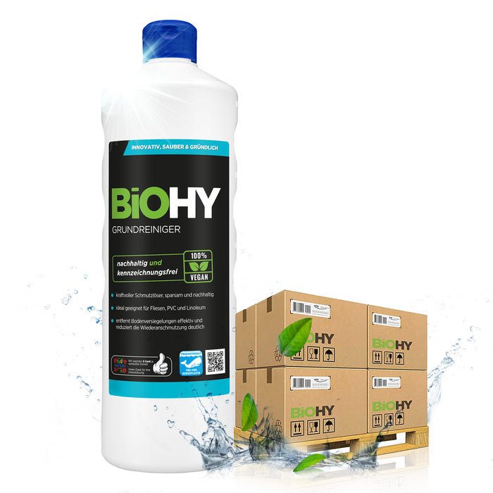 BiOHY Grundreiniger – 480er Palette mit 480 x 1 Liter Flaschen für den Großhandel