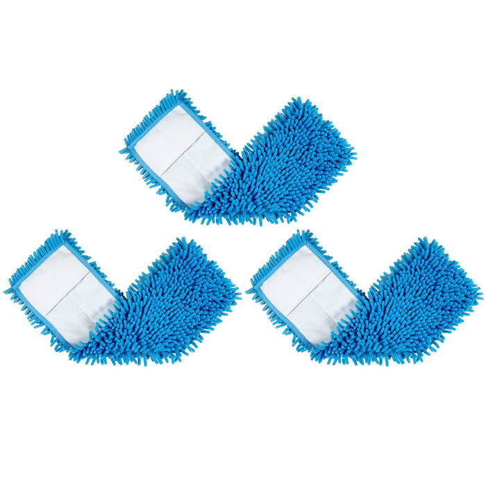BiOHY Chenille-Wischmopp 50 cm – waschbarer Mopp im 3er-Set