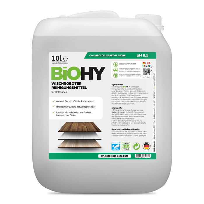 BiOHY Wischroboter-Reiniger für Holzböden 10 Liter Kanister – weitere Produktabbildung