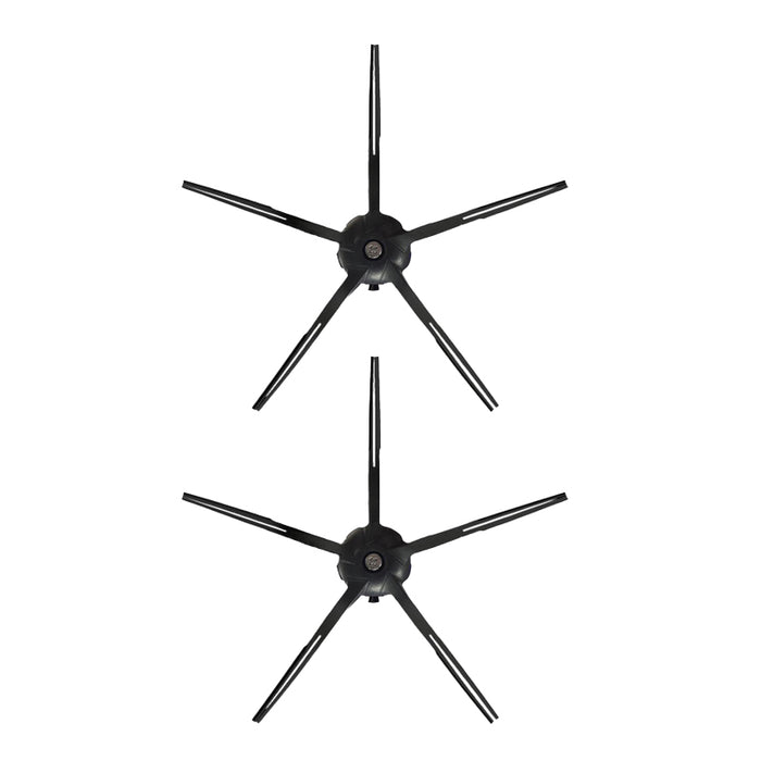 BiOHY Seitenbürste für Roborock S7 und S8 – 2er-Set Ersatzbürsten in Schwarz